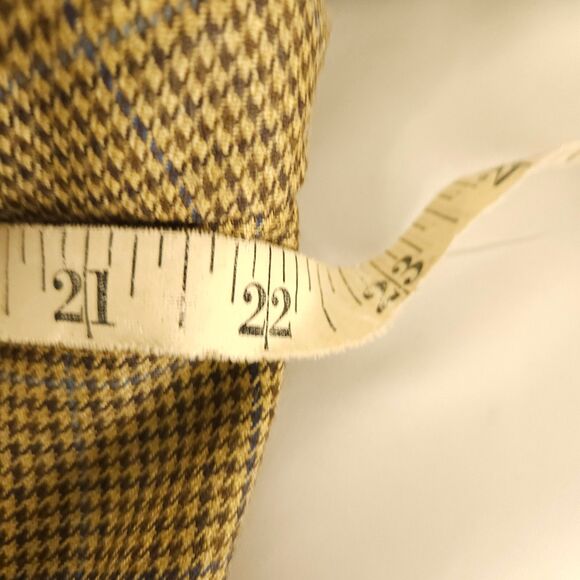 Lauren Ralph Lauren Mens 40R Beige Silk Wool 2-Button Sports Coat Blazer - Picture 7 of 8